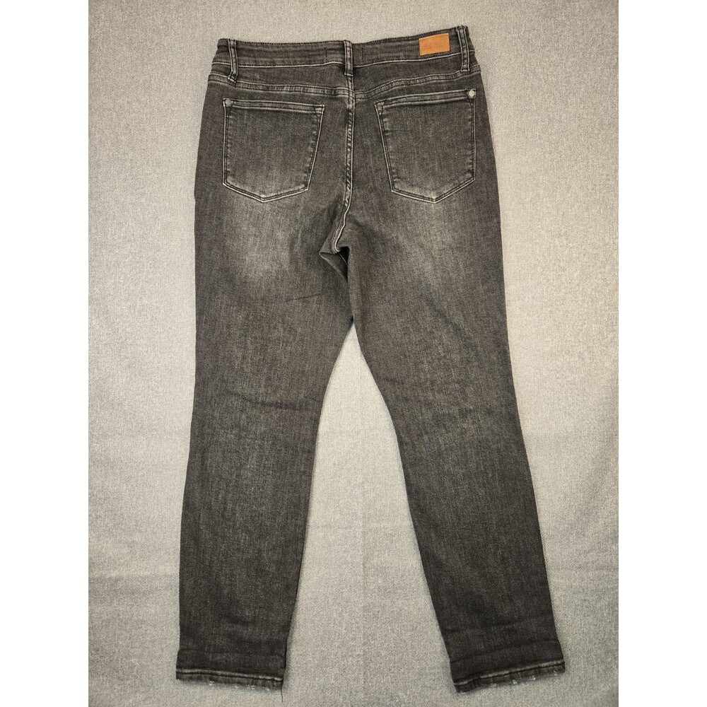 Judy Blue Boyfriend Fit Washed Black Jeans Size 11/30 Released Hem JB88130 NWT - Picture 3 of 10